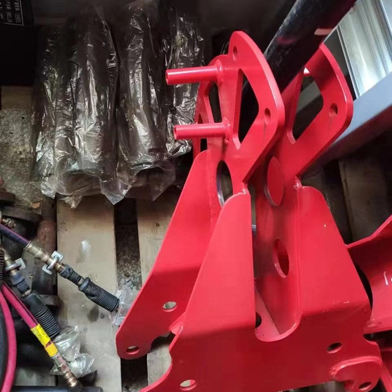 三一吊车臂尖滑轮支架总成带滑轮额头支架小勾副卷扬钢丝绳过线架