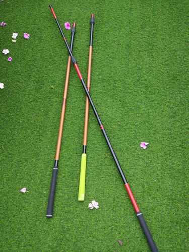 瑞祥2.1米二节振出定位捞网2102碳素捞网竿