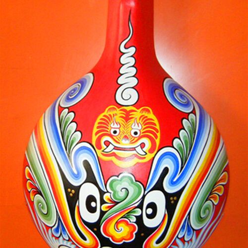 鼎麓 马勺脸谱 传统民俗特色 民间工艺品 42*30 家居酒店装饰挂件