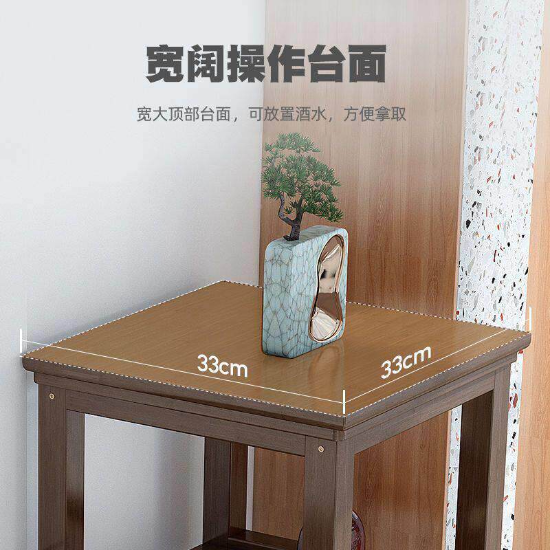 酒柜置物茶水架边柜餐边柜子放物/柜小型柜储子客厅摆收户纳柜橱