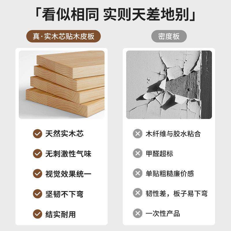 飘窗置物窗台收纳柜实木CA65-111小书家架用阳台桌面分层架空利间
