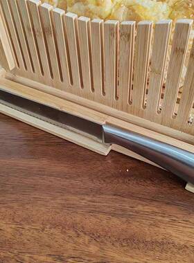 烤竹制家包用商用面包包切盘切片菜板面片面盘厨房面XTE包吐司切