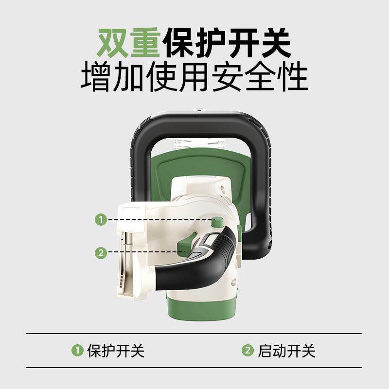 式电动绿篱修剪机携锂电多便功能用QST绿篱机户外绿家化双刃修剪