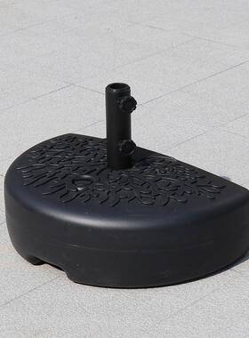 遮阳伞墩注水底告座太阳伞伞固定坐伞广伞大SZO理石座直杆伞树脂