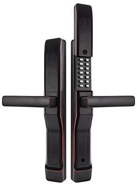 滑盖机械金码VRR户外铝合庭院密门别墅镂锁空栅院铁艺双面锁2代