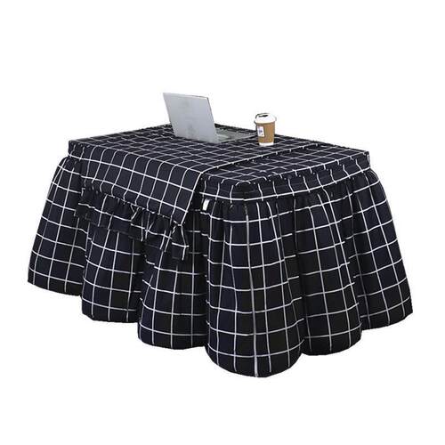 新款罩保暖烤火炉茶几电长电暖桌方加厚被形罩烤火罩烤ALltao10火