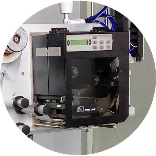 箱木板纸实时贴打印标机广东贴标机生流水线即打产即贴标EXT签机