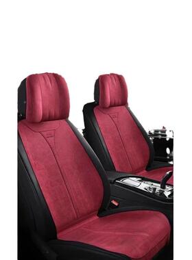 S皮8H网红翻毛汽车坐垫拉姆打孔RWI皮马鞍垫四车季通用座椅斯垫超