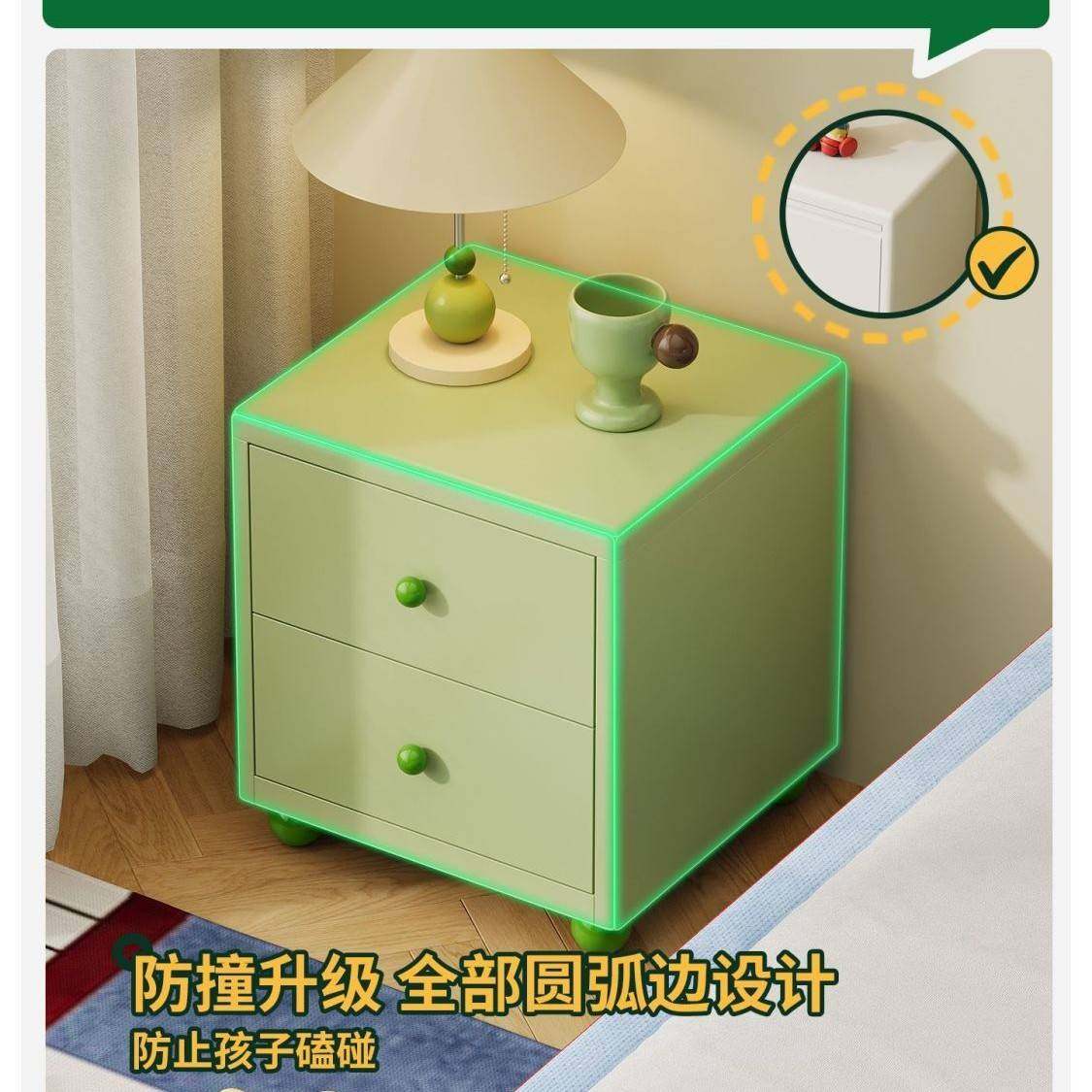 家居卧室属小型床头柜二斗置物柜儿童床边铁艺储物柜边柜床头柜,玩具/童车/益智/积木/模型,垂直悬浮玩具,淘宝优惠券,粉丝福利购,淘宝优惠卷