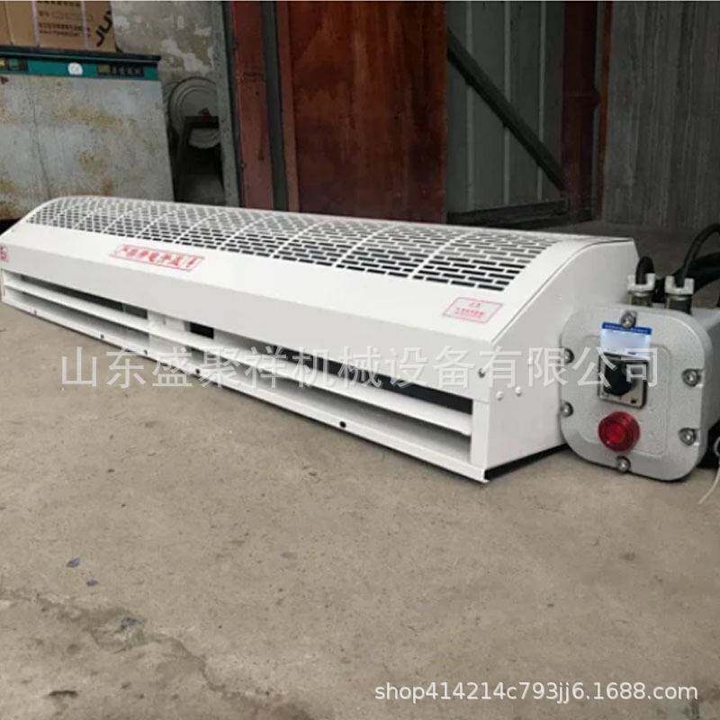 厂家出口1.2米冷库门头风帘机侧吹大功率高热量热风幕机