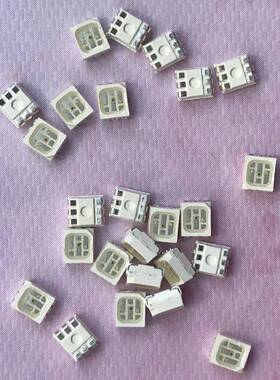 高285灯珠亮APQ快闪慢闪七色置ci芯片RGB自闪全彩LED灯内珠七彩变