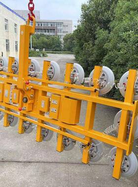 可旋电动玻璃吸装盘幕墙AHG搬运安吸吊机厂家多功能玻转璃吸盘