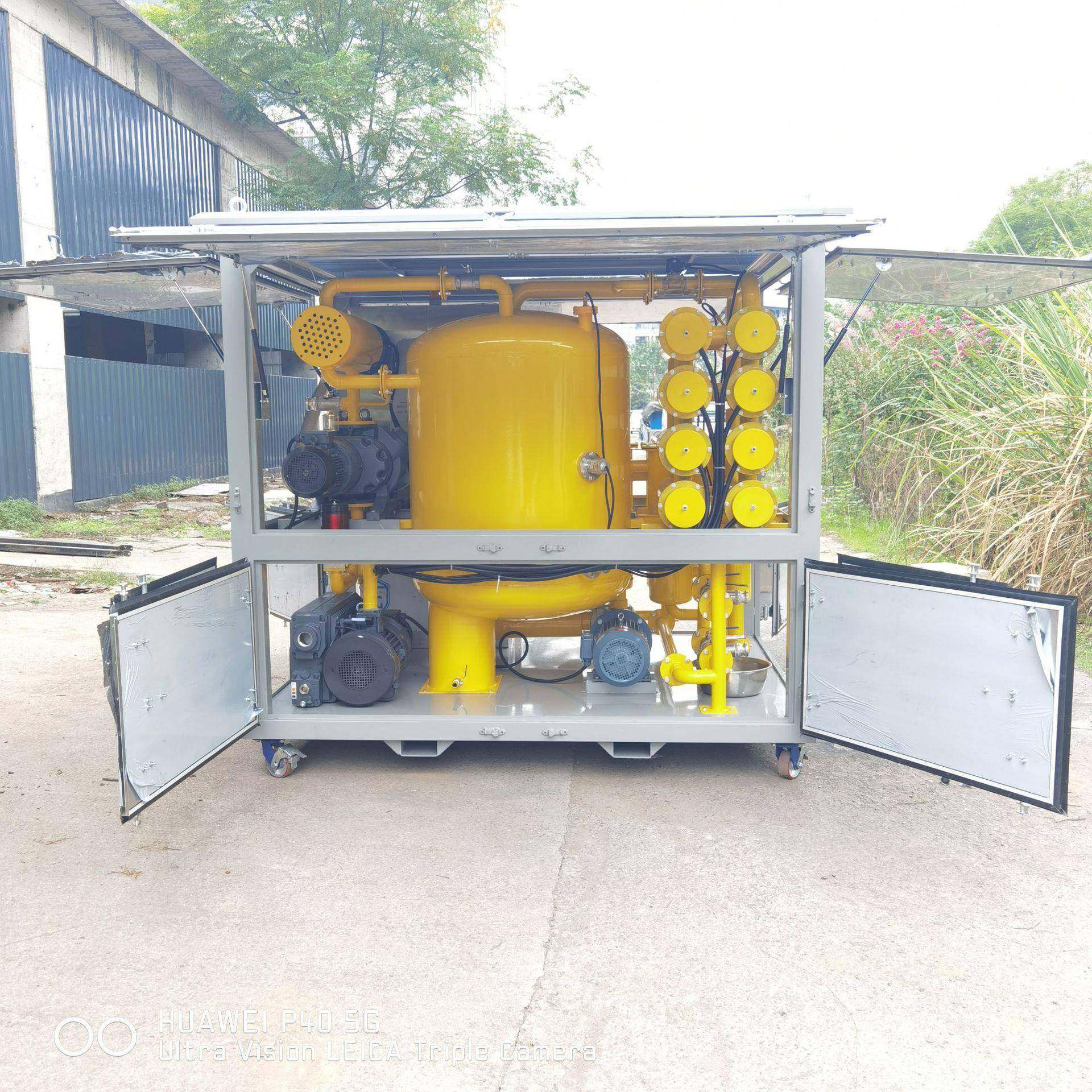 220Kv变器油真空滤油双级真在线过滤压物理净化空不SDS机伤油液