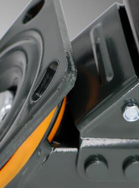 SUP向动荣脚O轮4寸5寸6寸8寸重型聚氨酯EWM万刹向车轮自化脚轮推