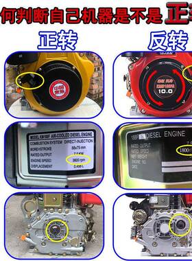 微耕手摇启机动器17178UBA18818柴6F192风冷油机手摇盘免拉器