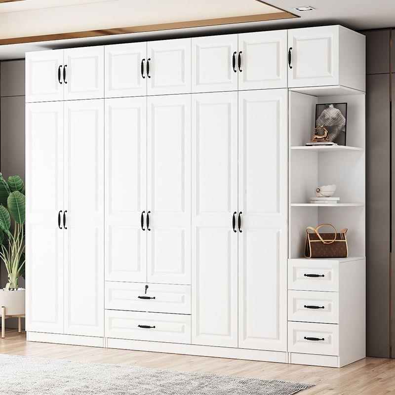 dpp柜实木衣柜深家用卧室现UHE代简约儿童储物加60cm小户对型开门