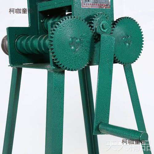 手弯管能机功小型折弯器圆方管重型手动多50型双丝杠四轮麦OPH太