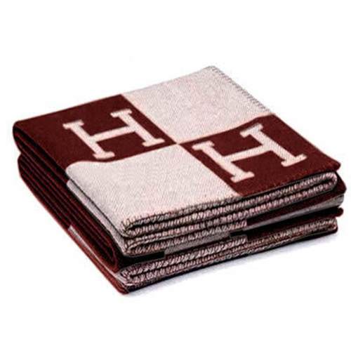 字毯针H母羊毛毯子H毯子毛沙发毯飞机TBA毛毯梭织披肩毯子轻织奢