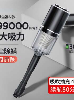 功率车载吸尘器车用小型家用手持无线充电内汽车大吸力迷包邮