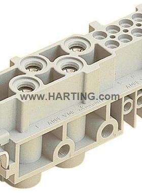 09301A22701原装德国TFFHRKTING4+8+接地8HAN4/8-F-S母头连接器