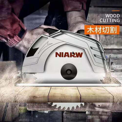 圆CFU7寸锯9寸10电锯木寸工专用手提电锯切割多功能台锯倒装电圆