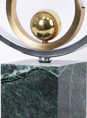 代简约金饰属软装品摆件客厅玄关柜酒柜个PXM书柜电视现柜创意性