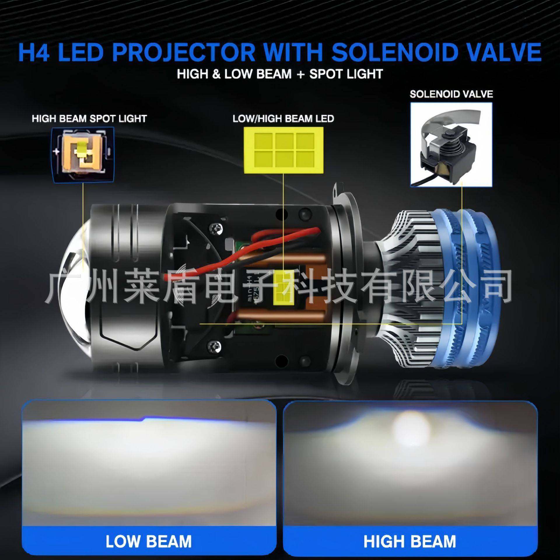 厂家M01Y带电机双透镜H4鱼眼直射超亮75W汽车led远近光一体大灯,玩具/童车/益智/积木/模型,垂直悬浮玩具,淘宝优惠券,粉丝福利购,淘宝优惠卷
