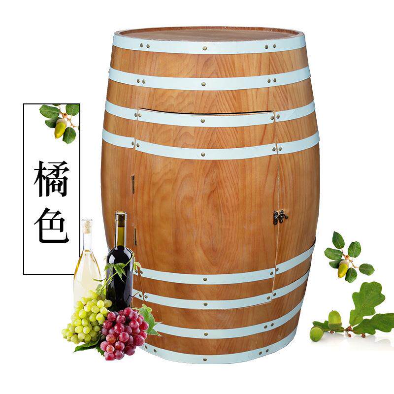 桶橡达木桶酒桶柜干YHL红葡萄红酒桶艺酿酒半桶木桶装饰桶酒酒柜