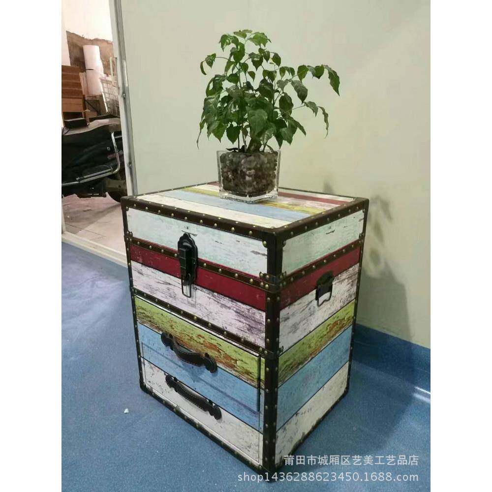 床欧式简易头柜简约物现代卧室整装头柜收床纳柜子个性床头柜储柜