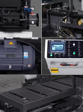 锯床全自动数控带床4金属切割不锈钢自动料KPX铝锯型0材送切割机