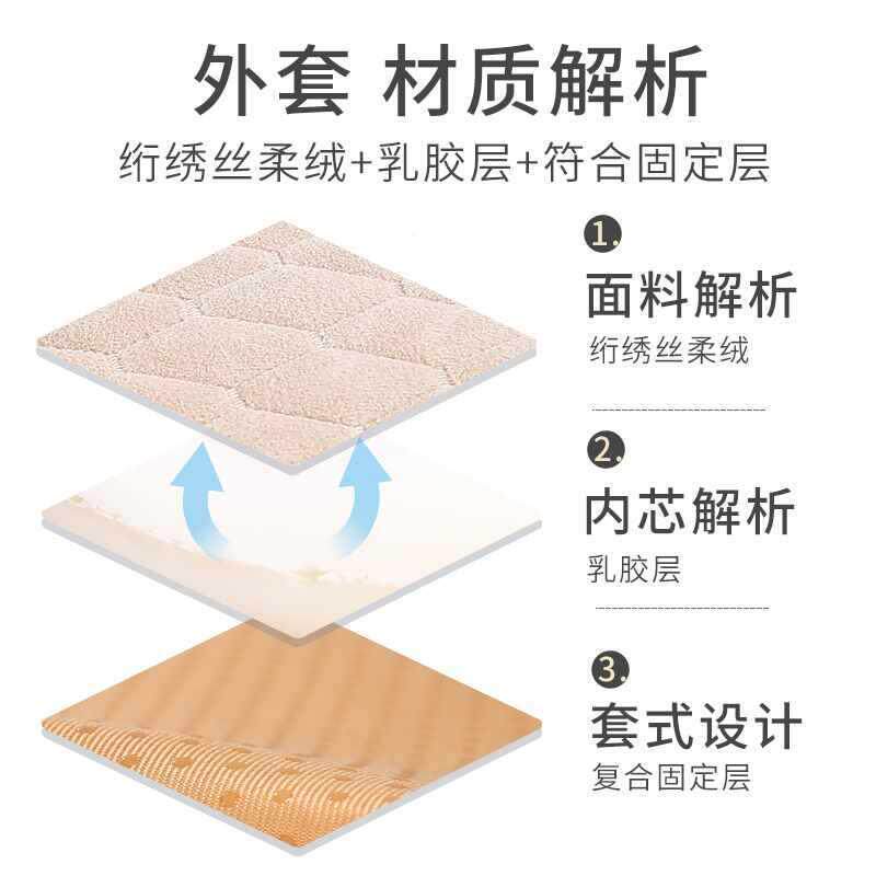 冬季记忆棉圆形垫子屁乳胶QPO圆凳子套垫罩椅办公室坐子久垫坐垫