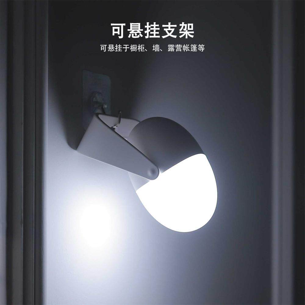 厂家直供手提创意款暖白光儿童LED触摸拍拍小夜灯鸡蛋灯现货