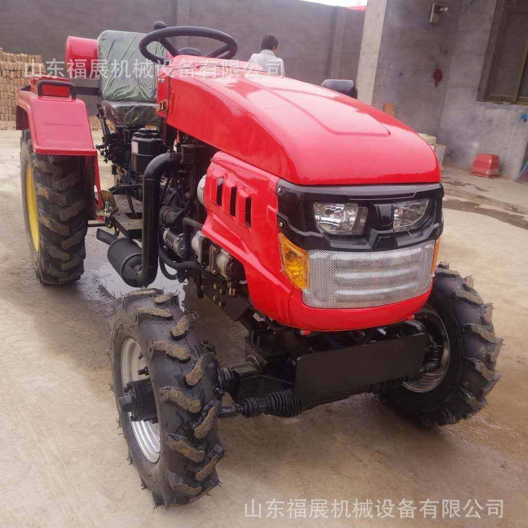 超低矮GE果园拖机鑫小型轮拖拉机犁四地机工4拉04拖拉机价格图片