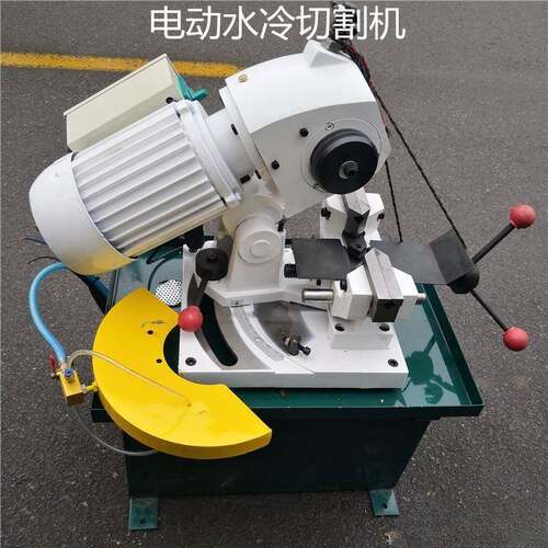 XH275落地款无毛刺水冷切管机 无毛刺半自动钢管切割机