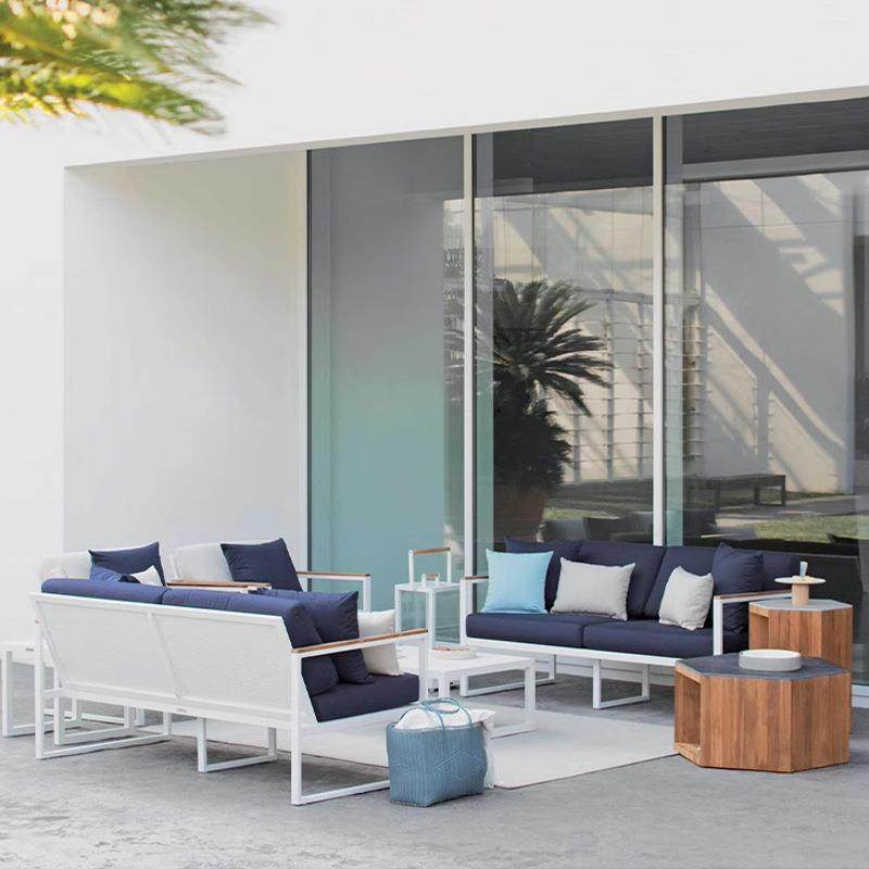 户外休闲藤TFP编沙发阳单人椅组合防晒防雨藤花园别墅外室庭院家