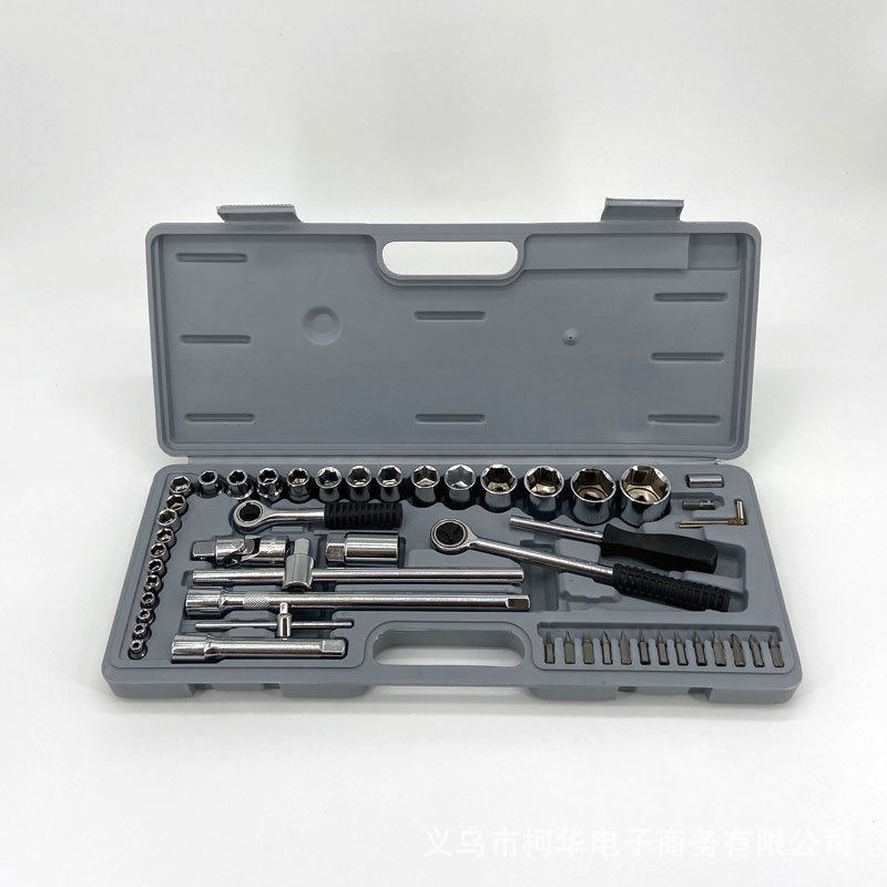 52件套套筒组套工具手动汽修维修组合套装