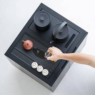 榻风春茶水柜白蜡木榻米茶几实可木边几阳20240601台茶车移动小茶