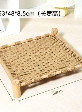 床耐磨耐麻通绳猫猫咪编织睡45402觉抓实木用抓板睡窝猫窝四季专