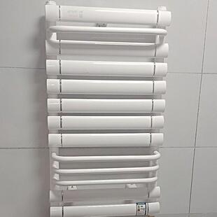 家用暖气片铜复铝合水散热器毛巾架BNA背篓卫生间壁小挂式浴室地