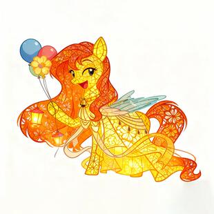 新马年新春国舞潮龙飞天灯笼工儿童制作手材款料包手持发KQD光灯