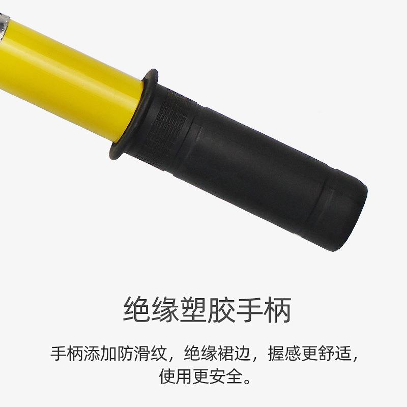 27绝.5K无品牌/V接地钳铝手钳铁轨接地夹子地铁卡铝卡口缘塑胶手