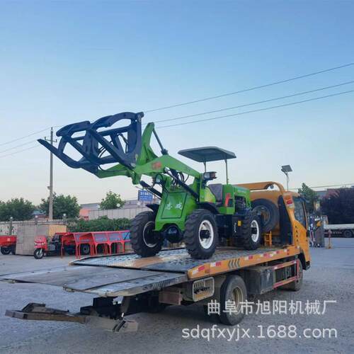 柴油四用驱XYW小铲车型农抓小轮胎式装载机养殖草清粪建筑工地推