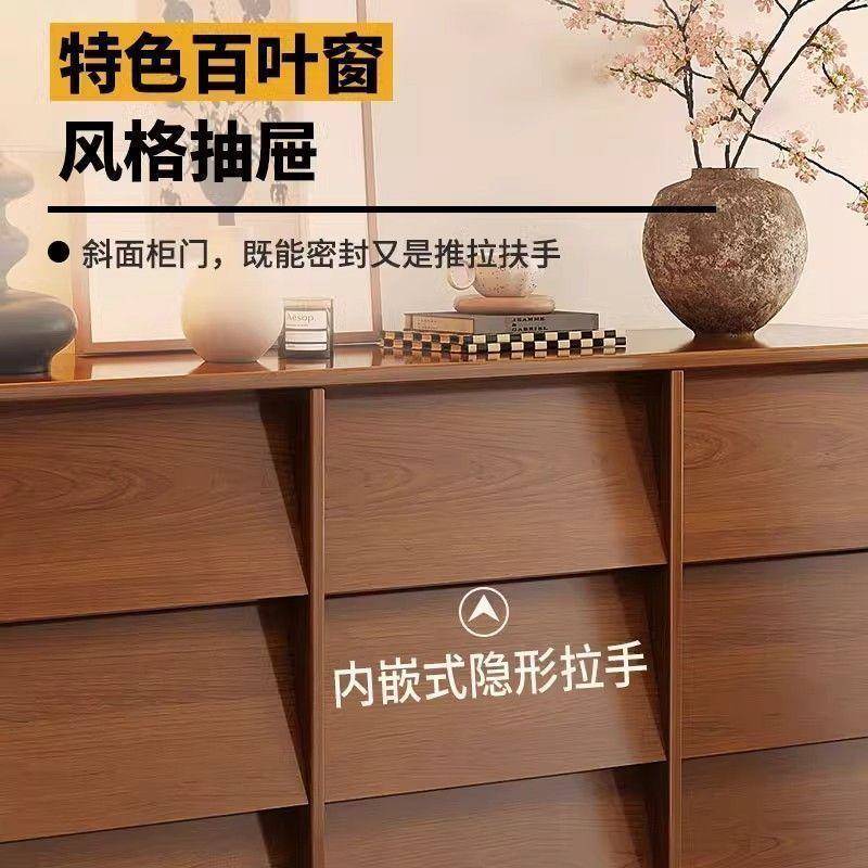 实中柜抽屉柜我是床尾置物木柜式收纳柜靠墙储物BIW斗柜小边柜六