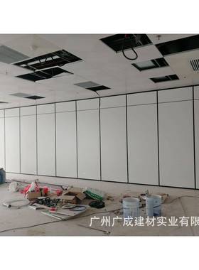 会断ECL议室多移功能厅动隔门活动断隔隔音墙可折叠可伸缩铝合金