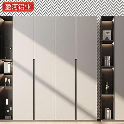 一门到家顶用金衣帽69151间现属代轻奢卧室璃柜门组合收纳铝合玻金衣柜