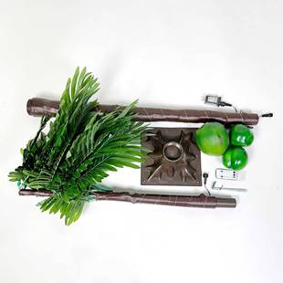 货跨境热销装 酒6现尺人造发光椰树灯庭RPK院泳池店户外派对饰灯