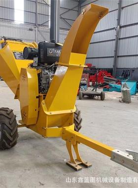 PLH加型柴油汽油碎分枝机12公树枝粉强碎机园林木材边角料打碎机