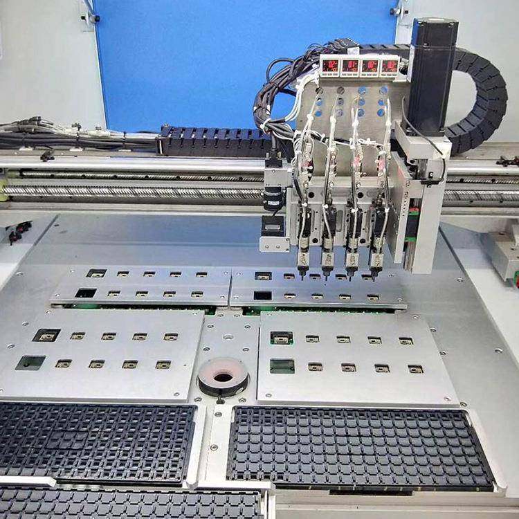 全自动芯片ICOJY烧录机烧器桌式面落地卷录带盘装装设备管编程器