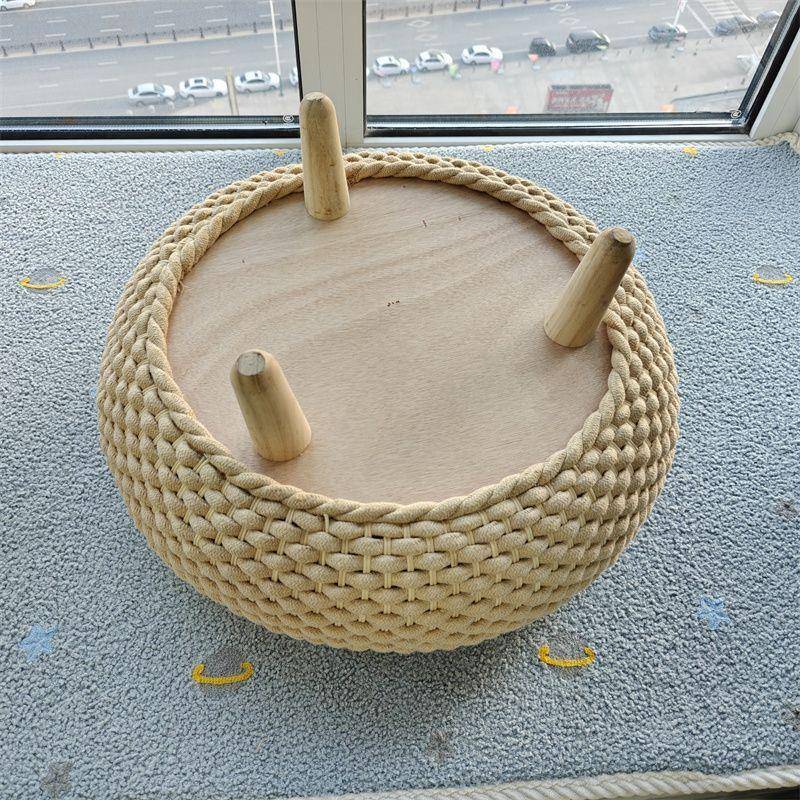 飘窗桌编织榻装榻米茶几几饰摆件欧式简约榻榻米书炕桌小看茶99846网红