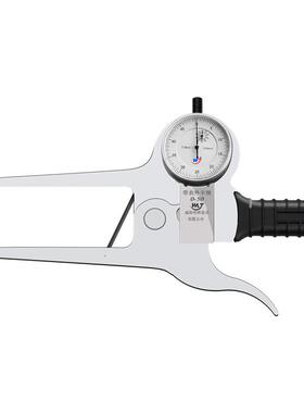 威0海带表外卡规thlznj#l外测径厚仪-50mm-800mm0-100mm带表卡钳